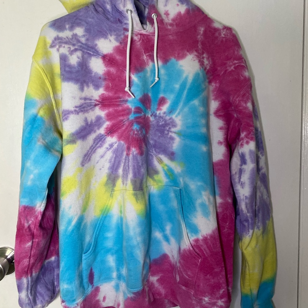 Rainbow Tie Dye Sweatshirt
